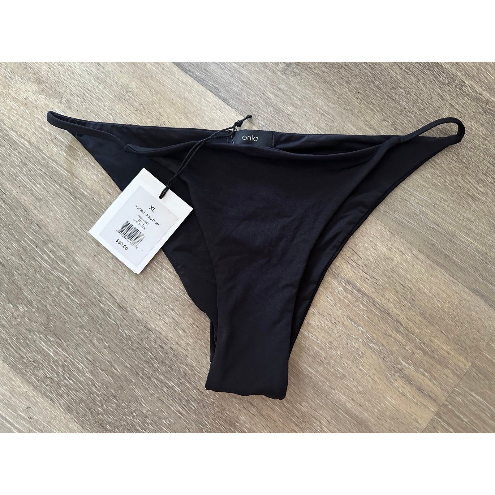Onia Rochelle Bottoms Size Xl Black Nwt